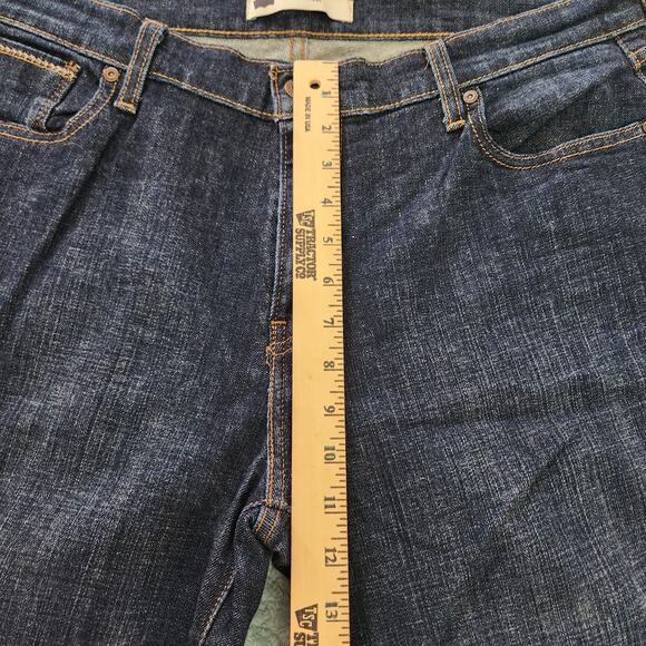 Levis 515 Boot Cut Jeans Women’s SIZE 16 Dark Wash Casual Preppy - Picture 9 of 12